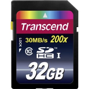 Thẻ nhớ SD card 32 GB Transcend's Premium 200x SDHC Class 10 cards - Hình ảnh 3