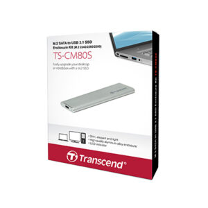 Transcend's CM80 M.2 SATA SSDs Enclosure Kit with Type-C to Type-A USB cable - Hình ảnh 4