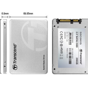 Transcend's SSD360S SATA III 6Gb/s 256 GB MLC NAND - Hình ảnh 2