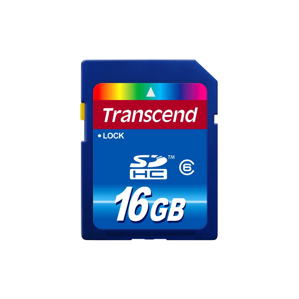 Thẻ nhớ SD card 16 GB Transcend’s SDHC Class 6 (Standard) Transcend
