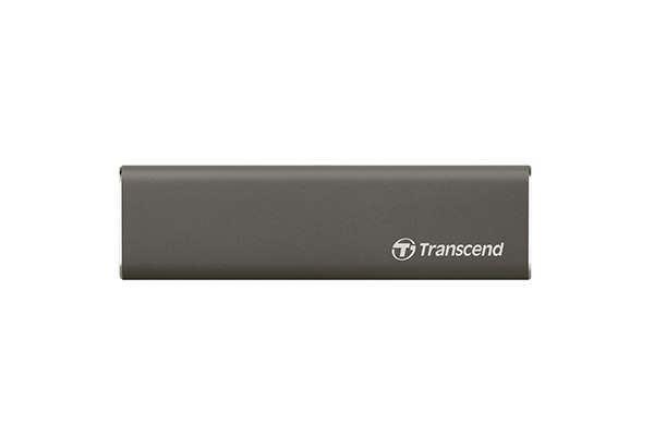 Transcend's StoreJet® 600 Portable SSD for Mac® xám 240 GB USB Type C 3.1 Gen 2