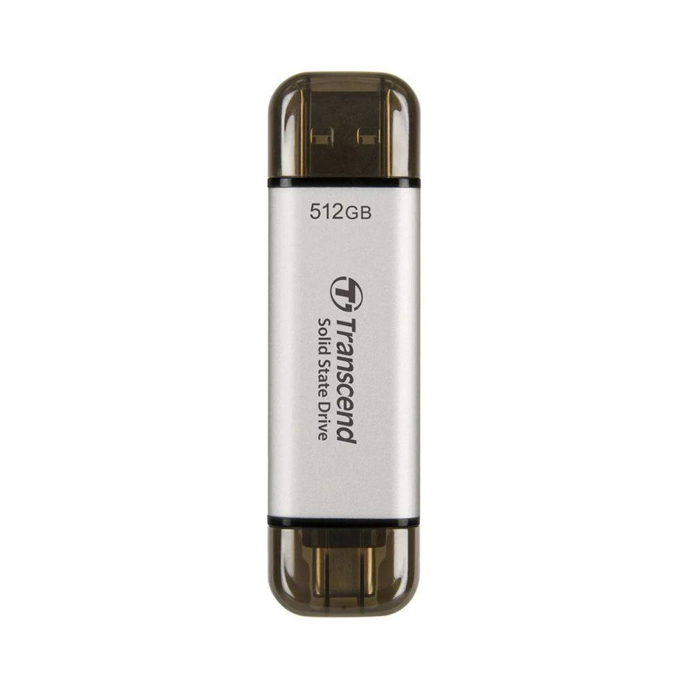 Ổ cứng gắn ngoài ESD310S, USB 10Gbps, Type C/A, up to 1050 MB/s Transcend, 512GB - TS512GESD310S